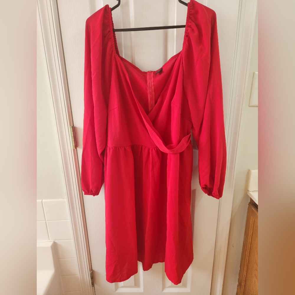Red Shein 2XL Dress